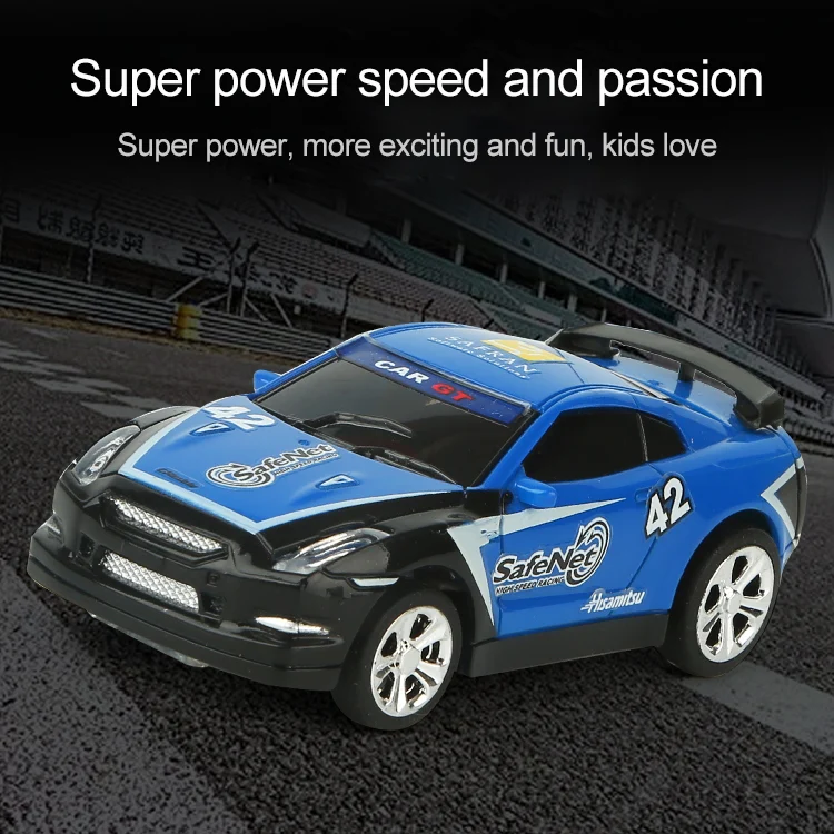 Coke Can Mini RC Car Radio Remote Control Micro Racing Car(Black) - Image 5