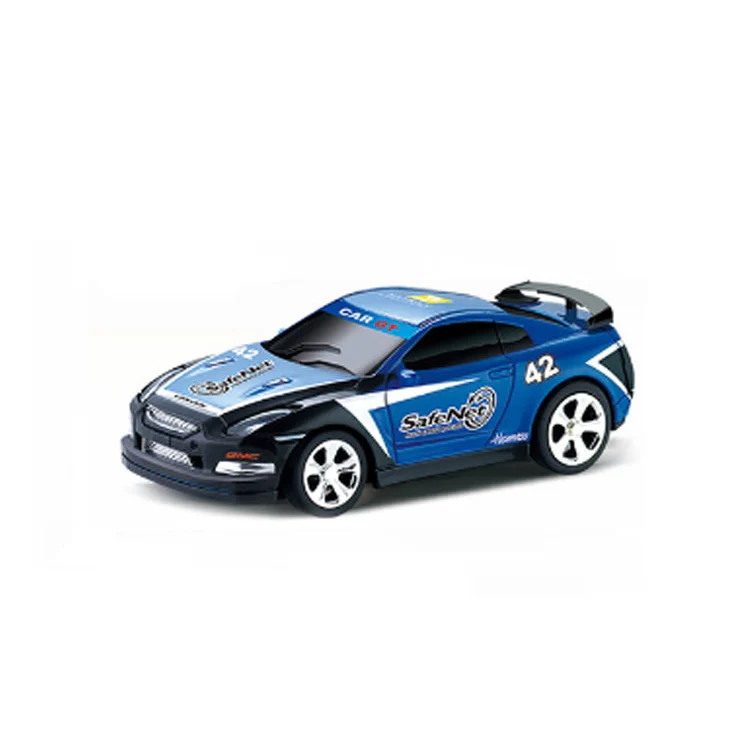 Coke Can Mini RC Car Radio Remote Control Micro Racing Car(Blue) - Image 2