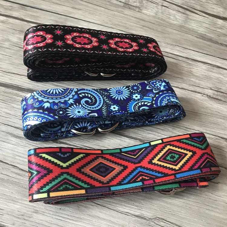 Color Pattern Stretch Band Yoga Stretch Band, Size: 185 x 3.8cm(Blue) - Image 4