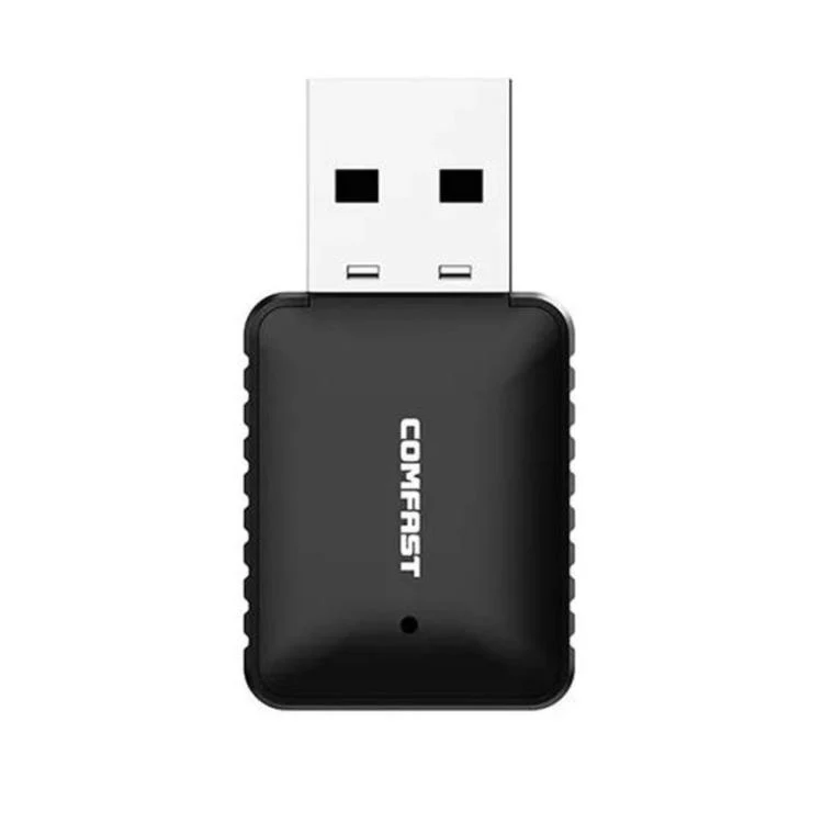 COMFAST CF-943AX V2 AX900 WiFi 6 Bluetooth 5.4 USB Adapter Dual-Band Wireless Network Card(Black)