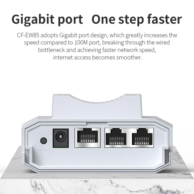 COMFAST CF-EW85 1300Mbps 2.4G/5.8G Gigabit Wireless AP Signal Amplifier Supports DC/POE Power Supply AU Plug - Image 7