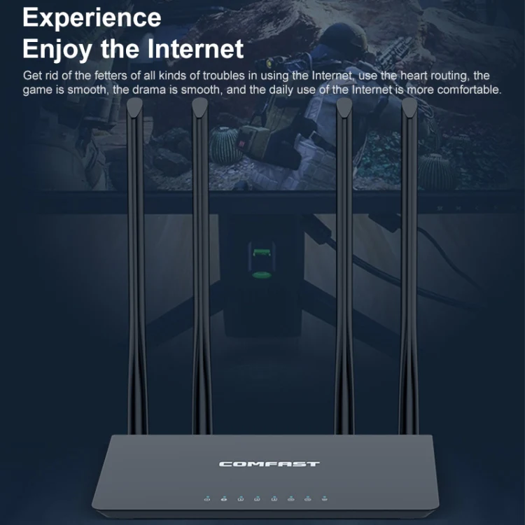 COMFAST CF-WR619AC V2 1200Mbps Dual Band Wireless Router - Image 7
