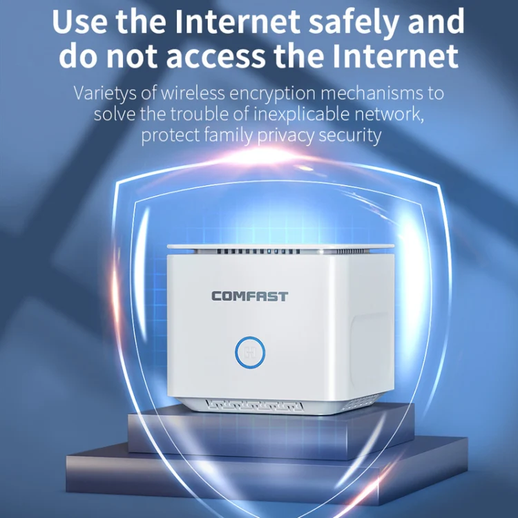 COMFAST CF-WR651AC AC1200 Mesh Wireless Router 2.4G&5G Wi-Fi Repeater Amplifier - Image 11