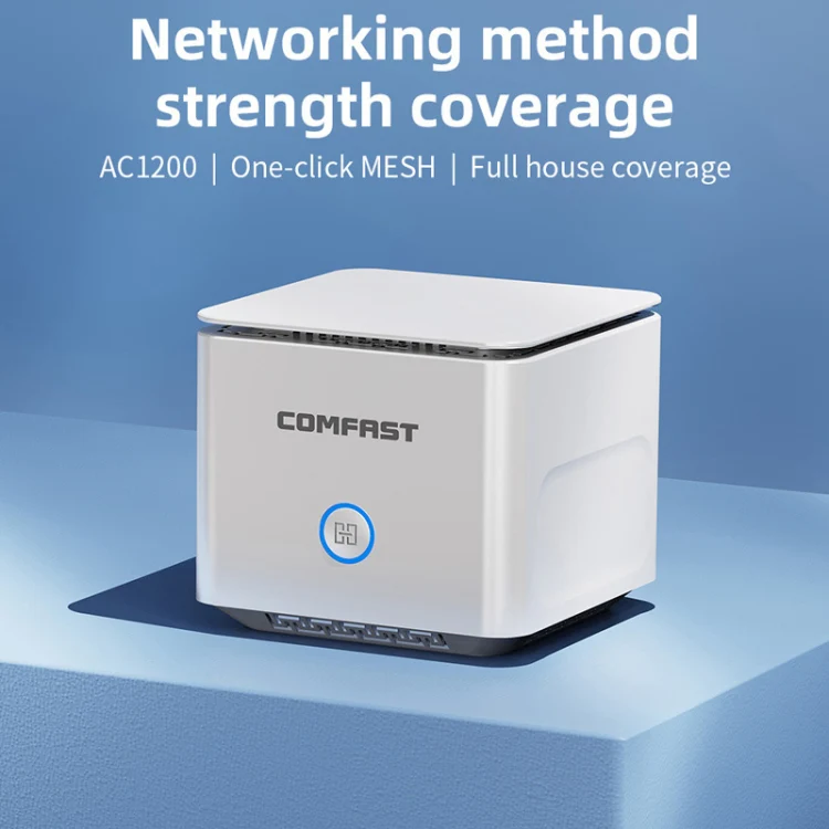 COMFAST CF-WR651AC AC1200 Mesh Wireless Router 2.4G&5G Wi-Fi Repeater Amplifier - Image 4
