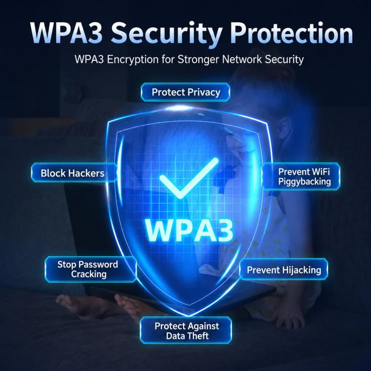 COMFAST CF-WR672BE Wi-Fi 7 BE3600 Wireless Router Dual 2.5G WAN/LAN Ports US Plug - Image 17