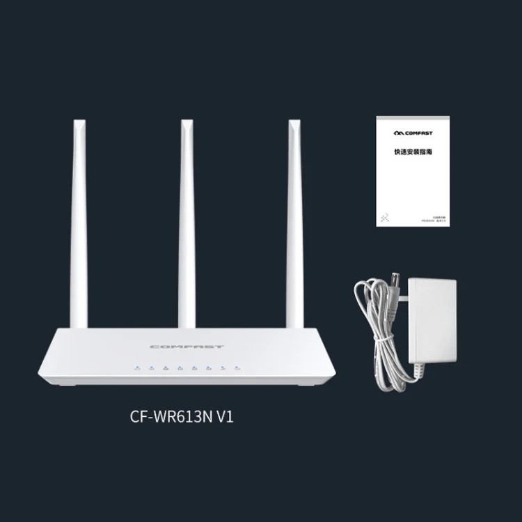 COMFAST WR613N V3 Home 300Mbps Wireless Router 2.4G WiFi Network Extender - Image 2