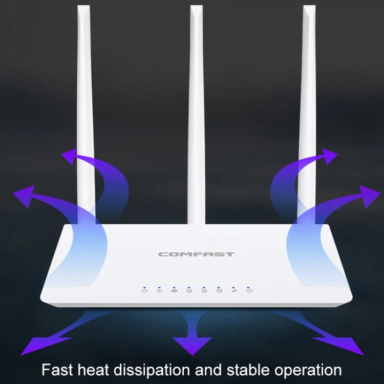 COMFAST WR613N V3 Home 300Mbps Wireless Router 2.4G WiFi Network Extender - Image 3