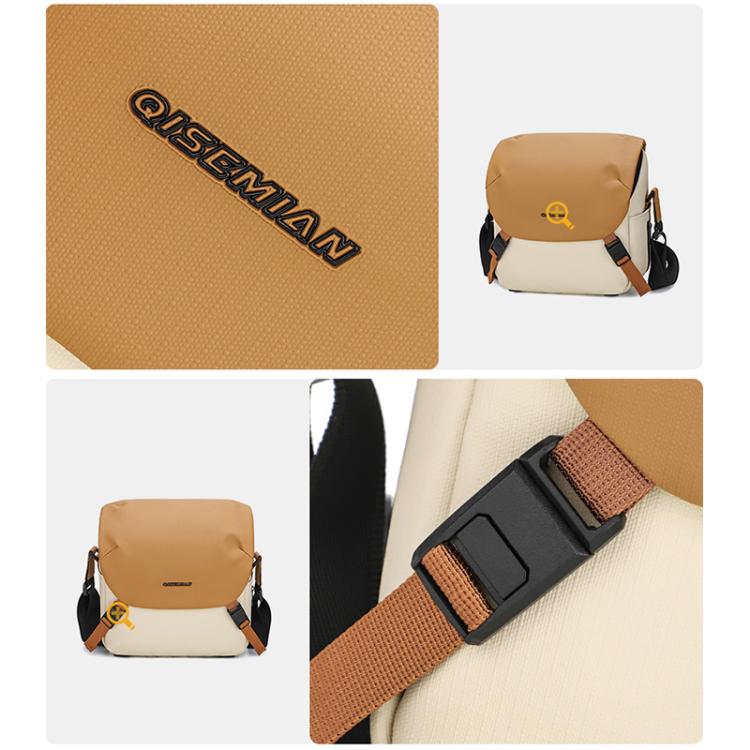 Contrast Color Crossbody Shoulder DSLR Camera Bag, Size:26 x 24 x 11cm L(Orange) - Image 11