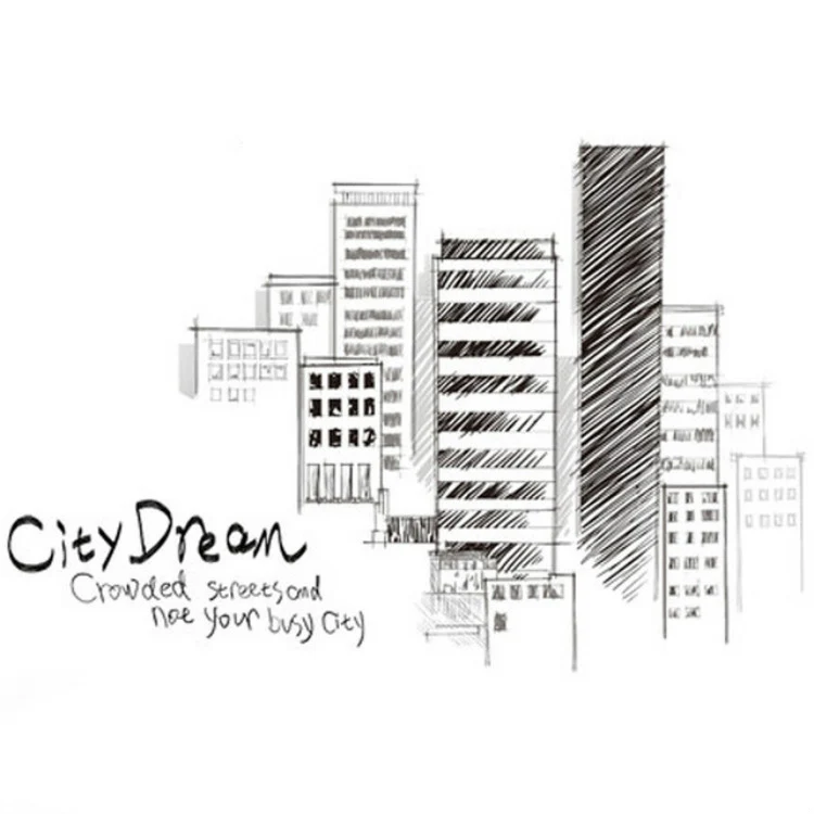 Creative City Building Wall Sticker Bedroom Living Room Sofa TV Background Wall Decoration Large Stickers(Buliding) - Image 2