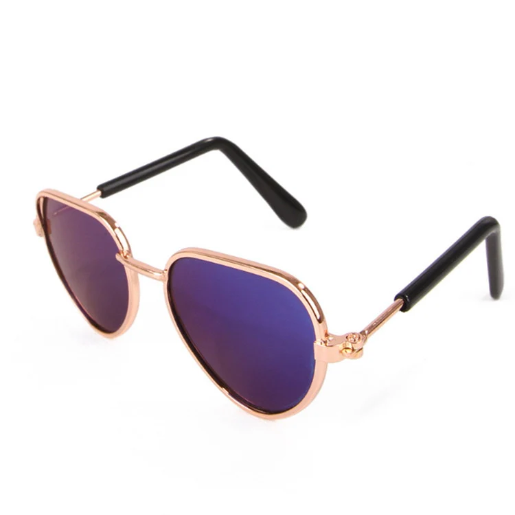Creative Pet Accessories Dog Cat Polarized Light Sunglasses(Dazzling blue) - Image 2