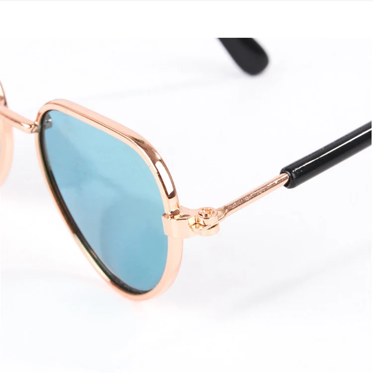 Creative Pet Accessories Dog Cat Polarized Light Sunglasses(Dazzling blue) - Image 3