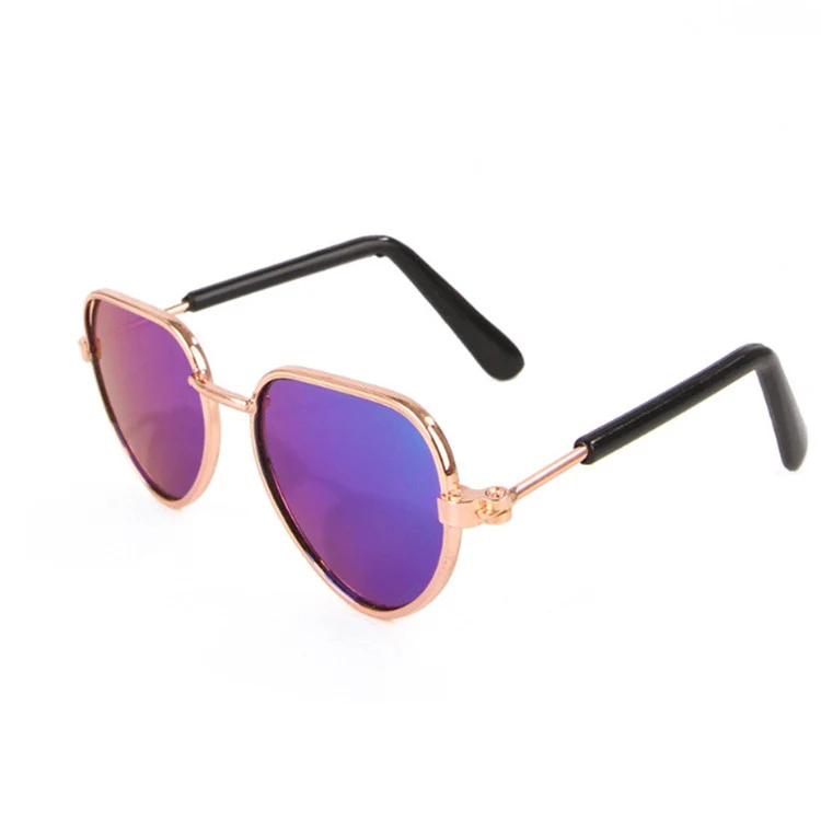 Creative Pet Accessories Dog Cat Polarized Light Sunglasses(Dazzling green) - Image 2