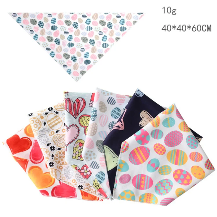 Cute Pet Triangle Towel Bib Cartoon Cats And Dogs Drool Towel Scarf, Style: 03 - Image 5