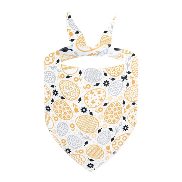 Cute Pet Triangle Towel Bib Cartoon Cats And Dogs Drool Towel Scarf, Style: 09