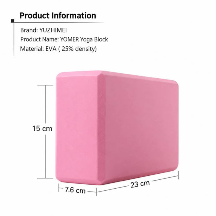 Cute Printed High Density Dancing Leg-Stretching Yoga Blocks(Pink Girl) - Image 8