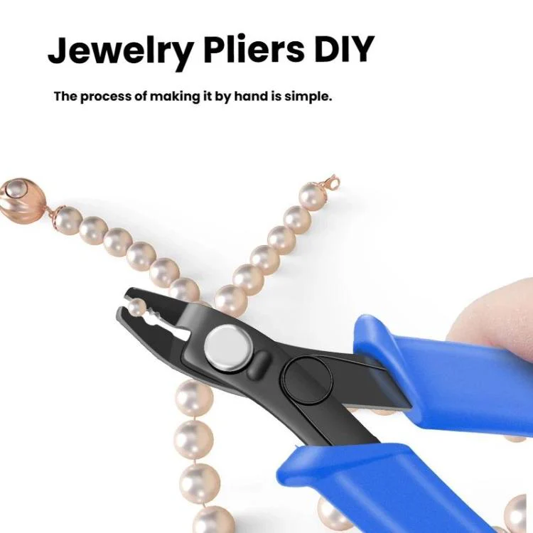 Cutting Pliers DIY Jewelry Making Tools High Carbon Steel Head & Anti-Slip PVC Handle - Image 3