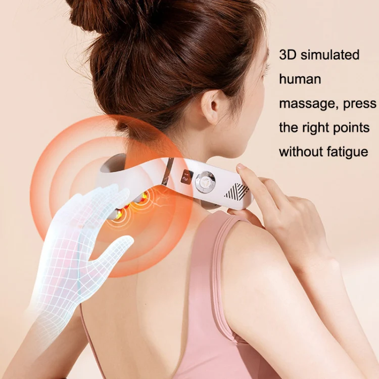 CW1 Household Electric Intelligent Pulse Peck Protector Peck Massager(White) - Image 5