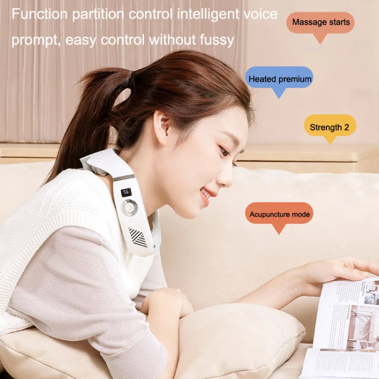 CW1 Household Electric Intelligent Pulse Peck Protector Peck Massager(White) - Image 7