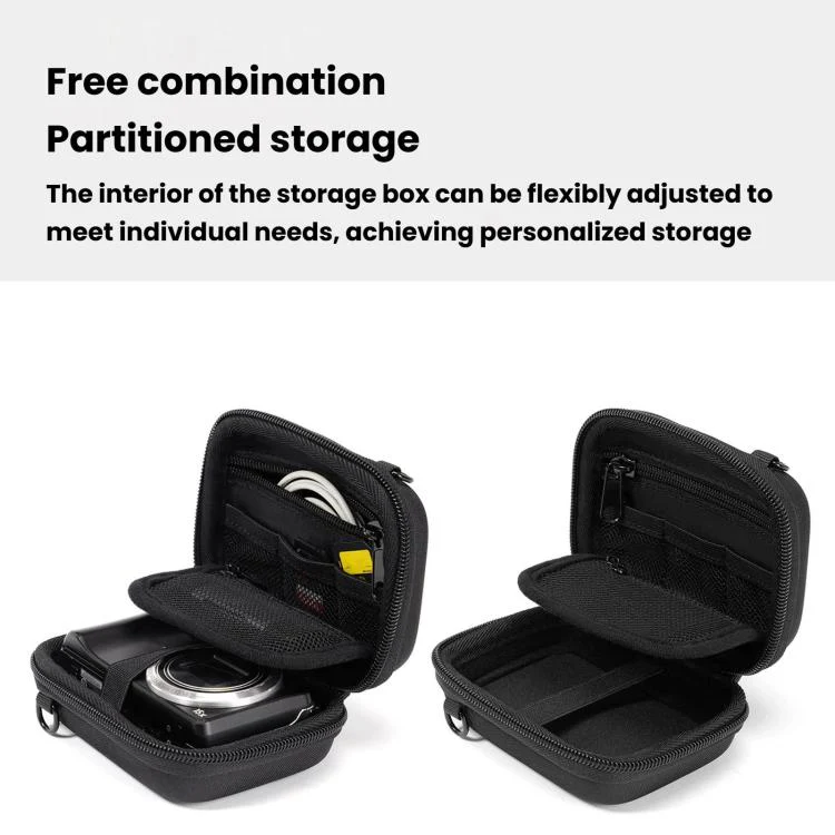 Cwatcun H45 3.0 Portable CCD Camera Bag Single-Shoulder EVA Mirrorless Compact Cameras Storage Bag(Black) - Image 5