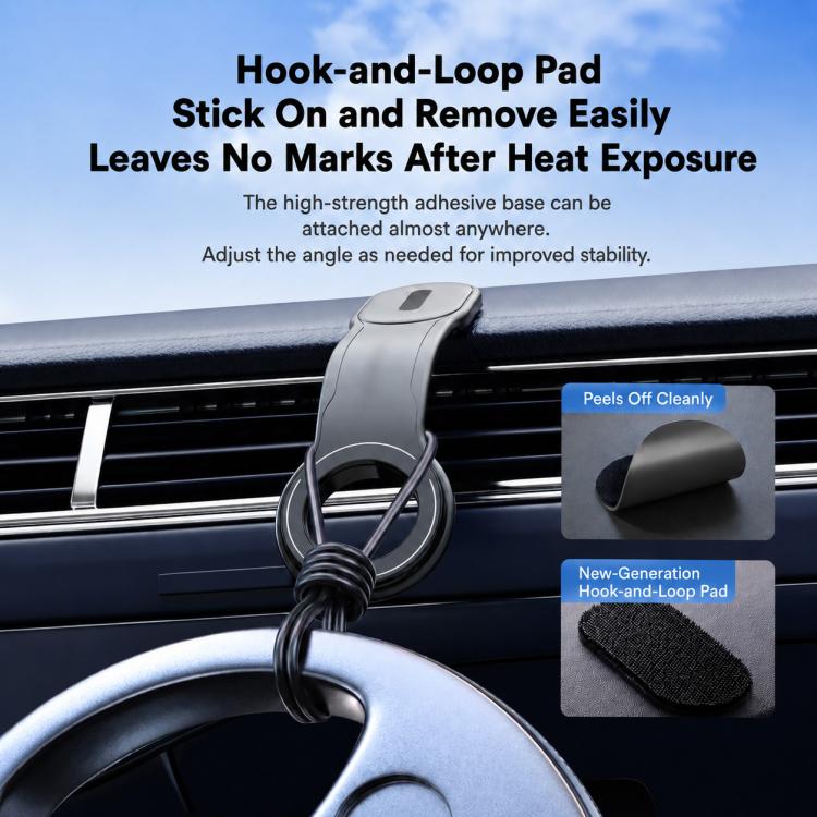 CZ-19 Bendable Magnetic Car Dashboard Phone Mount(Black) - Image 5