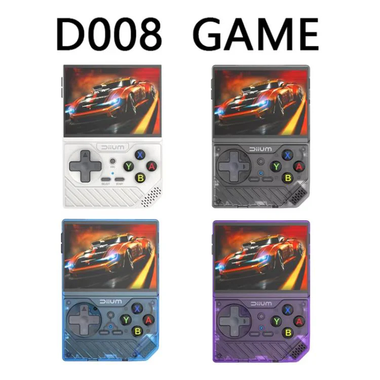 D008 3.5-Inch HD Retro Handheld Game Console With ARM Cortex-A7 800MHz, 1GB RAM & HDMI Output 128G White - Image 2