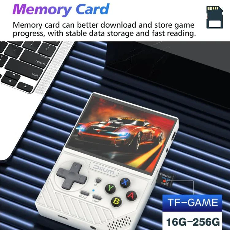 D008 3.5-Inch HD Retro Handheld Game Console With ARM Cortex-A7 800MHz, 1GB RAM & HDMI Output 64G Whitte - Image 5
