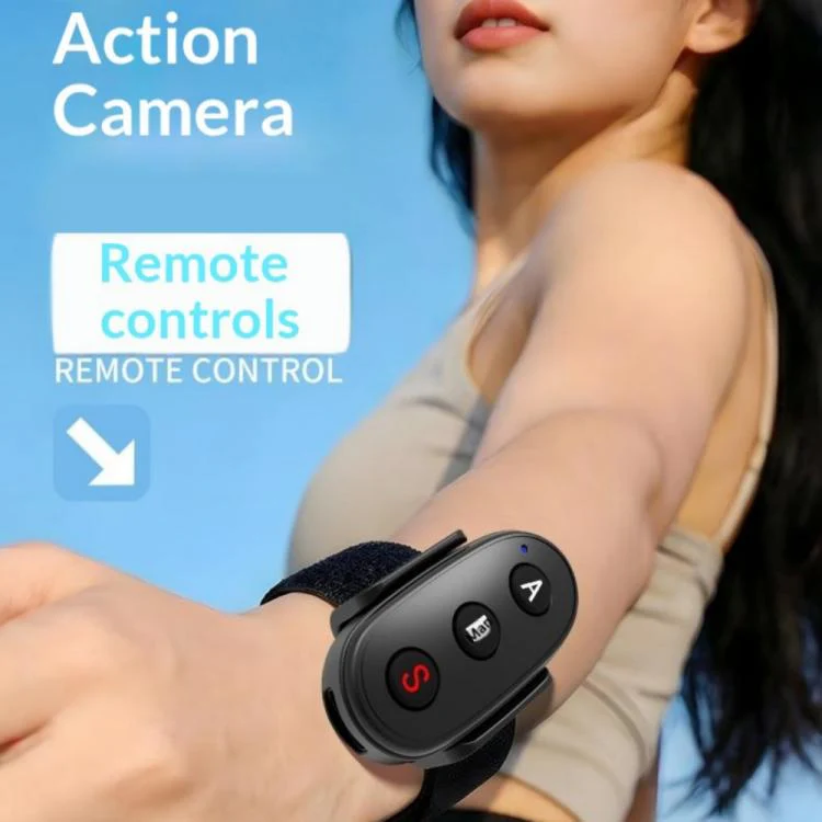 D09 3-Button BT Remote Control For DJI, Insta360, GoPro And Other Action Cameras, Smartphones(Grey) - Image 2