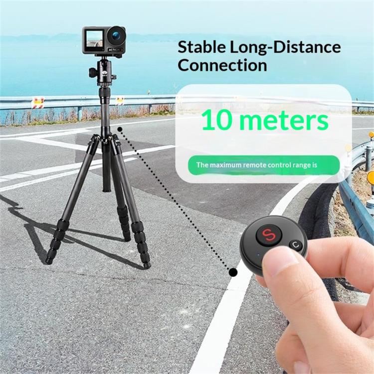 D11 BT Remote Control Ring Wearable Action Camera Controller For DJI Action, GoPro, Insta360 Action Cameras(Black) - Image 5