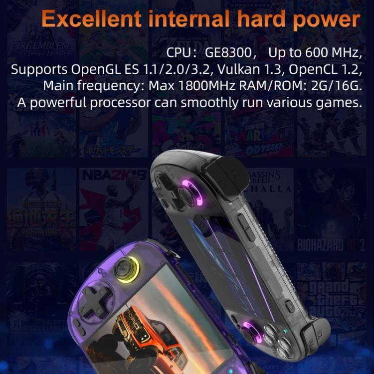 D40Max 4-Inch HD Open-Source Gaming Console With WiFi Android 10 OS, GE8300 CPU 16G+256G(Black) - Image 10