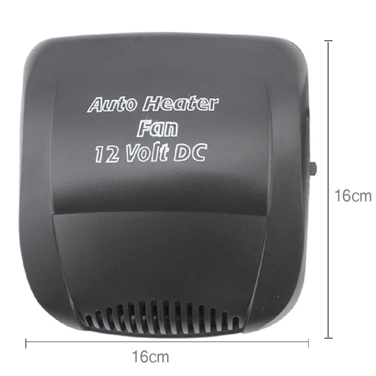 DC 12V Car Auto Vehicle Electronic Heater Fan(Black) - Image 4