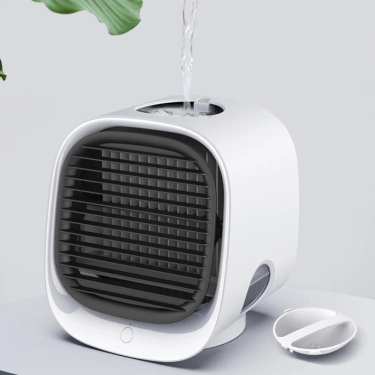 Desktop Cooling Fan USB Portable Office Cold Air Conditioning Fan, Colour: M201 Sky White - Image 5