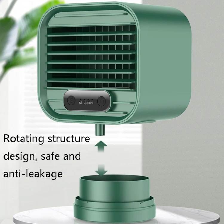Desktop Cooling Fan USB Portable Office Cold Air Conditioning Fan, Colour: M302 Girl Pink - Image 3