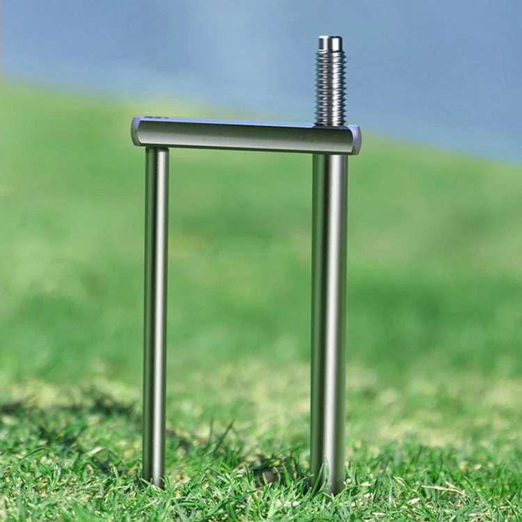Detachable Umbrella Ground Stake Anti-Wind Peg with 12mm Universal Thread Interface, Style:Stainless Steel 30cm 3-Prong - Image 14