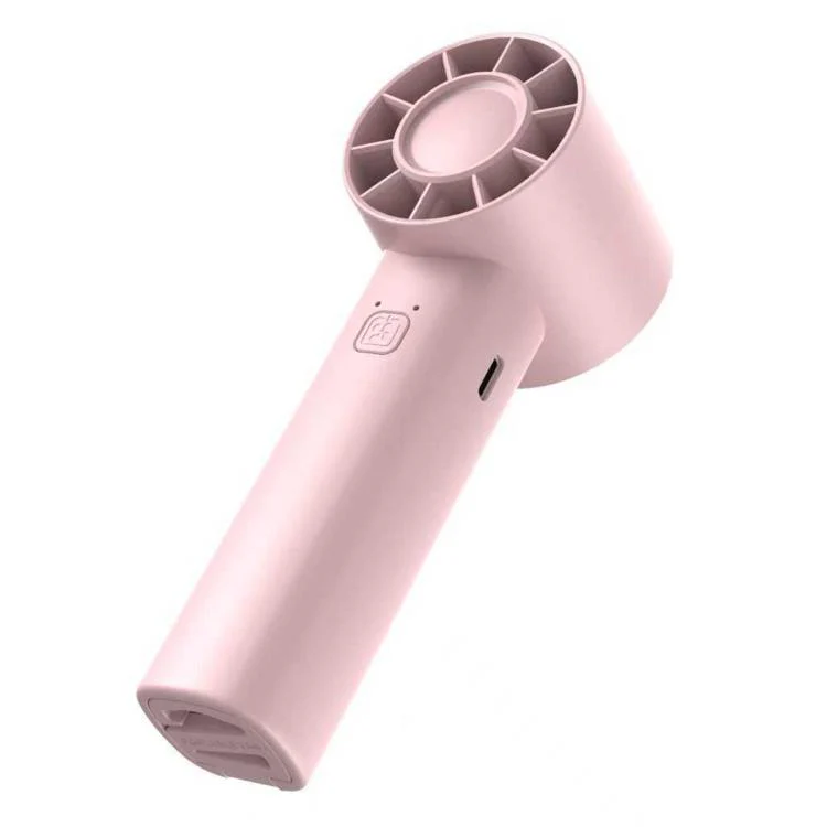 DF-91 Portable High-Speed Handheld Fan with Desktop Stand(Pink) - Image 3