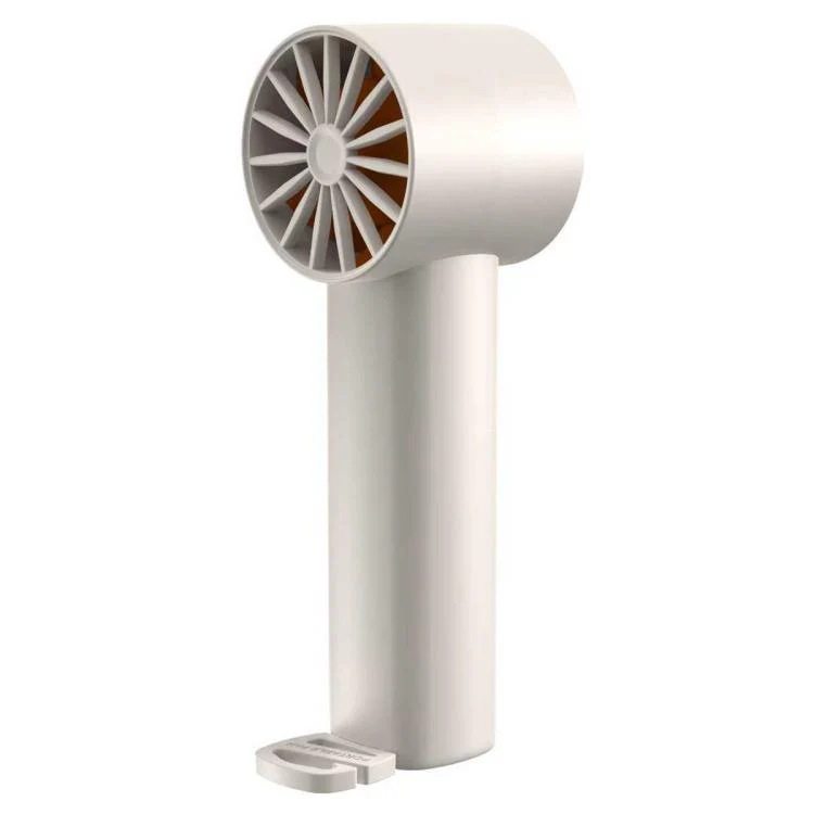 DF-91 Portable High-Speed Handheld Fan with Desktop Stand(White) - Image 2