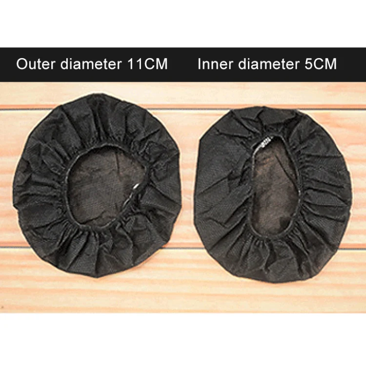 Disposable Earphone Earmuffs Are Dust Proof, Sweat Proof And Breathable(Black) - Image 3