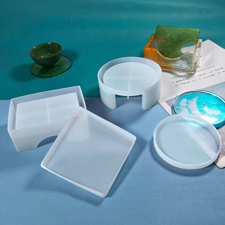 DIY Crystal Epoxy Storage Box Silicone Mould, Specification: 12 PCS/Set - Image 5