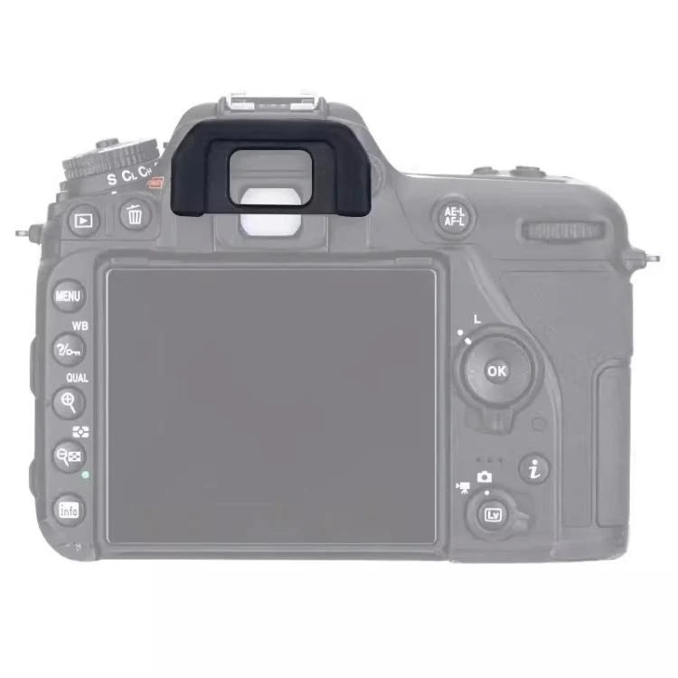 DK-28 Eyepiece Eyecup for Nikon D7500 (Black) - Image 3