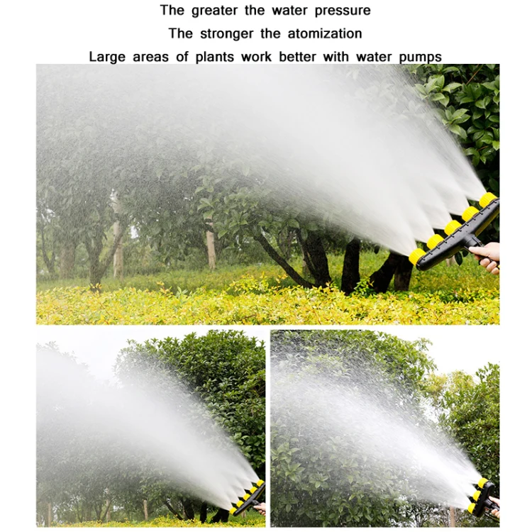 DKSSQ Gardening Watering Sprinkler Nozzle, Specification: 5 Head with 1.5 inch Interface - Image 5