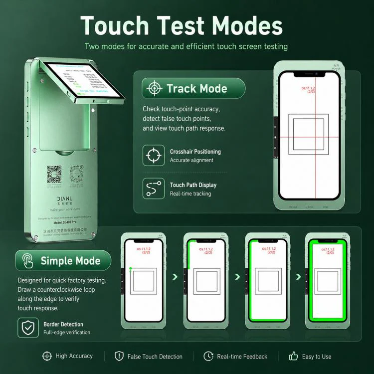 DL400 Pro iTestBox Display Touch Multi-Function Tester Set For Huawei - Image 7