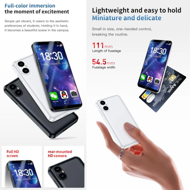 DOOV M2, 6GB+128GB, 4 inch Android 12 Mediatek MT6765 Octa Core, Network: 4G, with Camera (Black) - Image 5