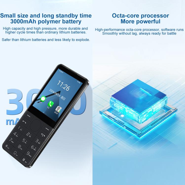 DOOV R17 / F22 Keypad Phone, 3GB+32GB, 2.8 inch Android 13 Mediatek MT6762 Octa Core, Network: 4G (White) - Image 10