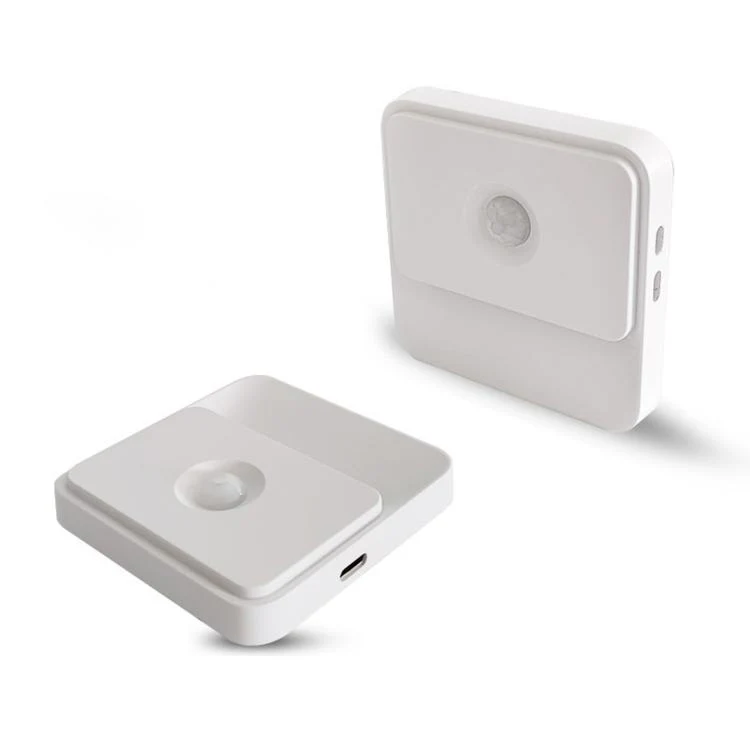 Double-Sided Emitting Magnetic Motion Sensor Night Light Type-C Rechargeable Stick on Wall Light(Warm Light) - Image 2