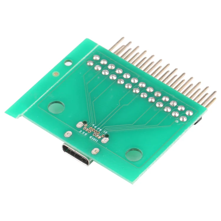 Double-sided Positive and Negative Type C Female Test Board USB 3.1 with PCB 24P Female Connector - Image 3