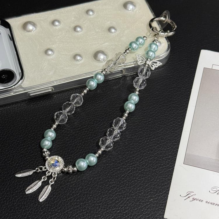 Dreamcatcher Butterfly Pearl Crystal Chain(Blue) - Image 5