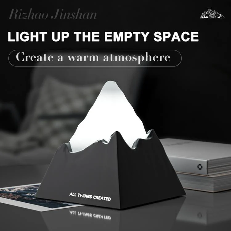 DSX010 Mini Volcano Aroma Diffuser Night Light(Dark Grey) - Image 5