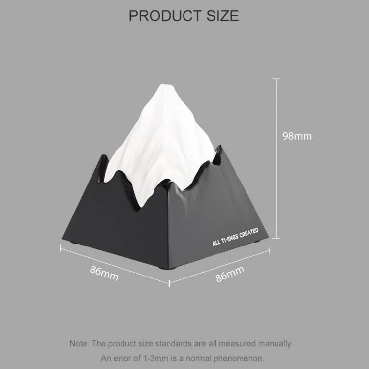 DSX010 Mini Volcano Aroma Diffuser Night Light(Light Grey) - Image 13