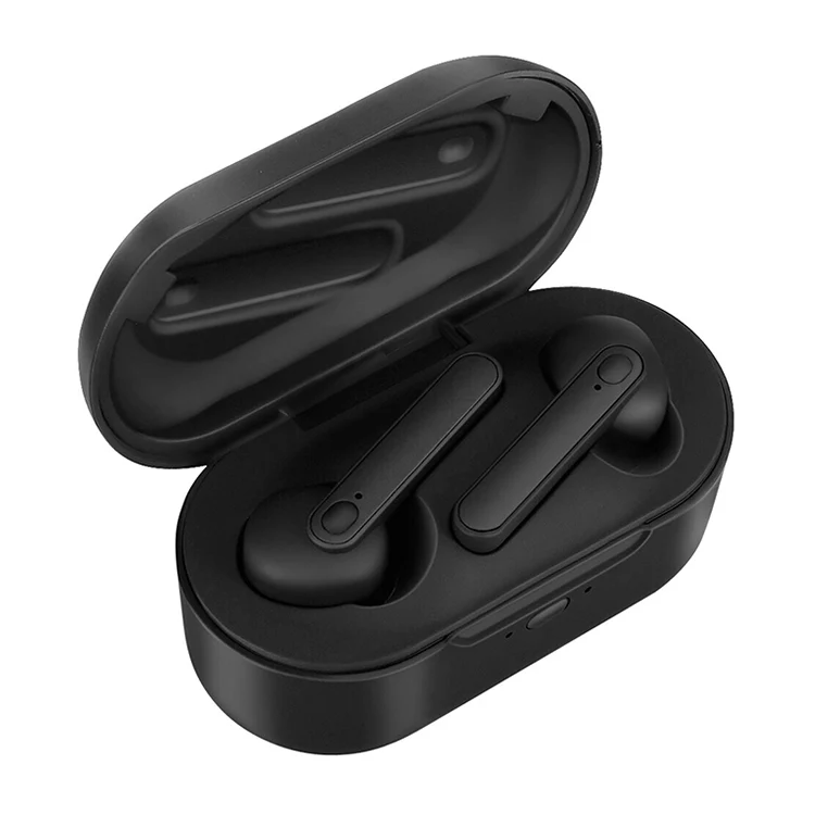 DT-5 IPX Waterproof Bluetooth 5.0 Wireless Bluetooth Earphone with Magnetic Charging Box, Support Call & Power Bank Function(Black) - Image 2