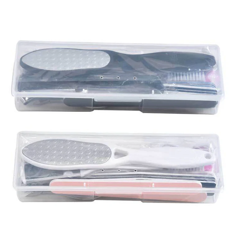 DT17-1 17 In 1 Pedicure Kit Foot File And Grinder Exfoliating Manicure And Pedicure Tools(White) - Image 2