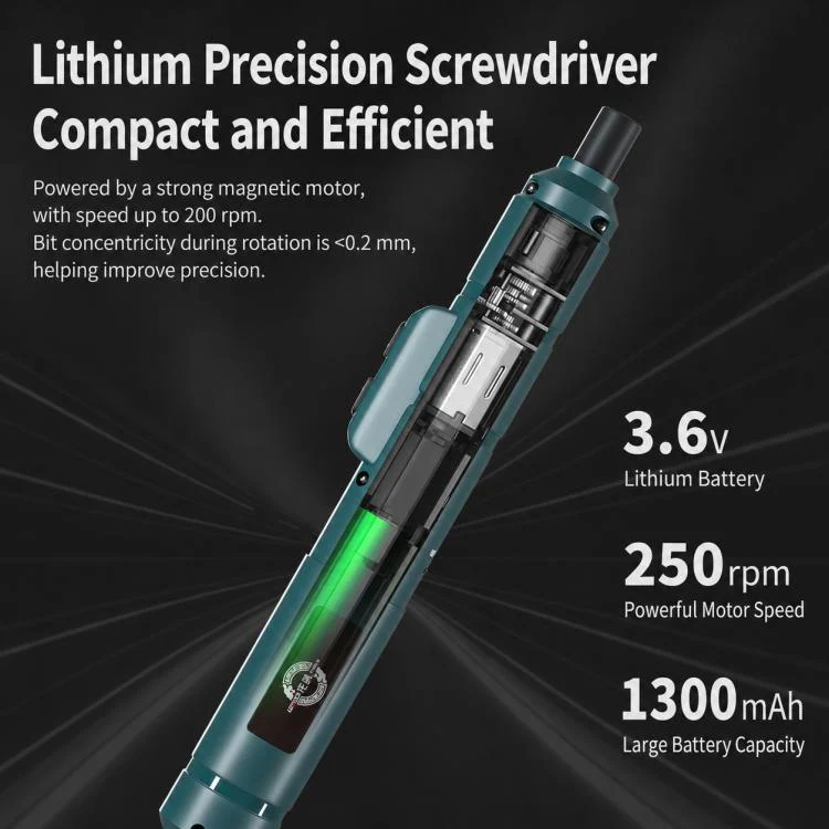 Dual Power Pen-Type Electric Screwdriver, Style:88 in 1 - Image 4